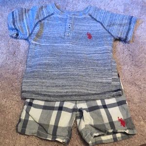2pc Polo short set